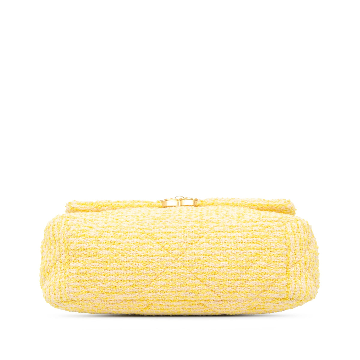 Yellow Chanel Medium Tweed 19 Flap Satchel