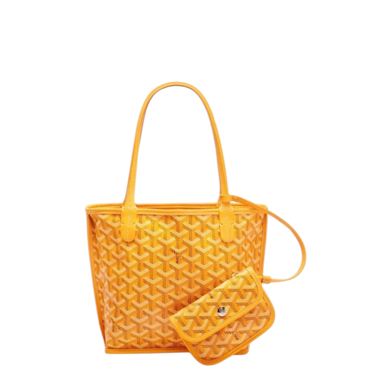 Goyard Mini Anjou Reversible Bag in Yellow