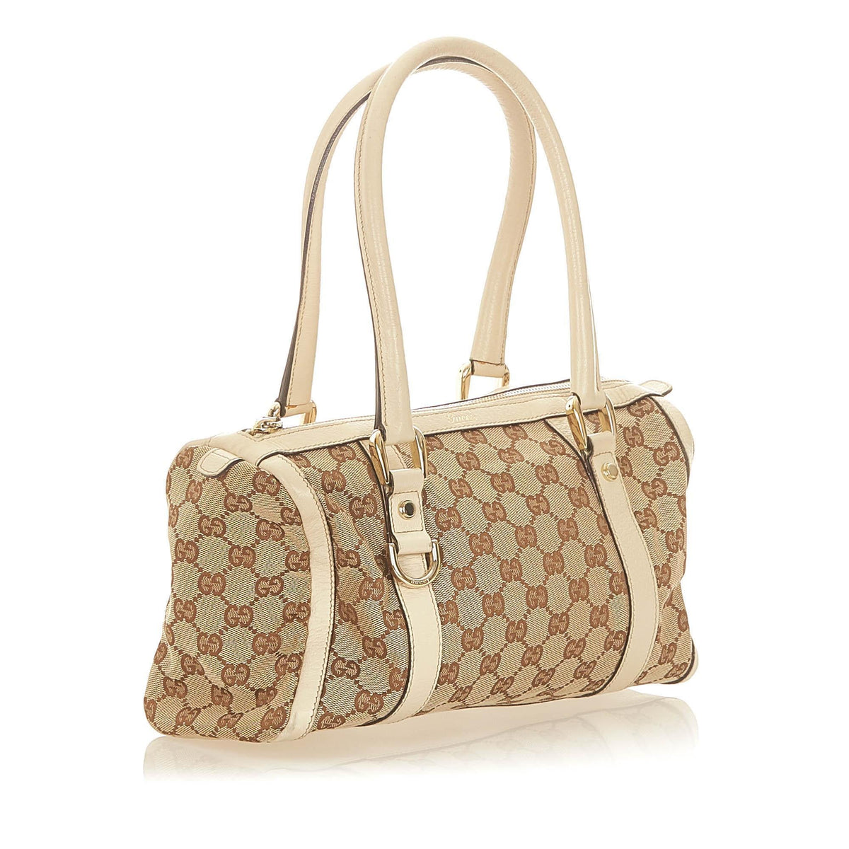 G*G Abbey GG Canvas Boston Bag (SHG-19996)