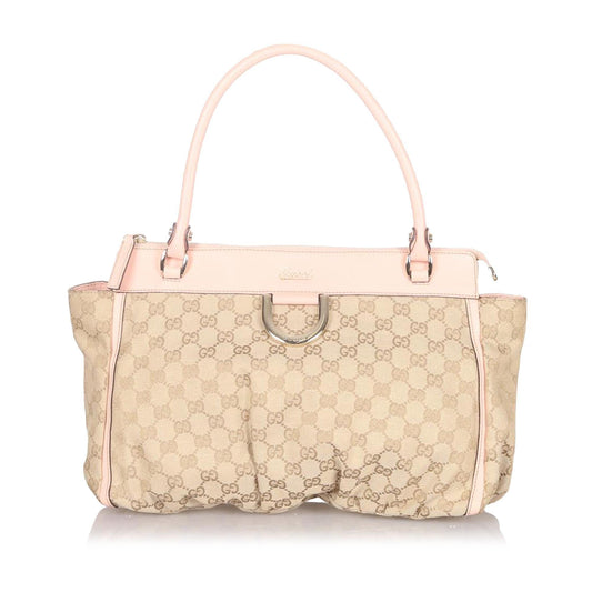 G*G Abbey GG Canvas Shoulder Bag (SHG-20611)