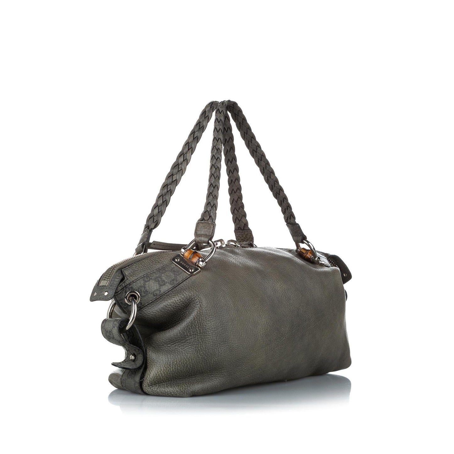 G*G Bamboo Bar Leather Shoulder Bag (SHG-19143)