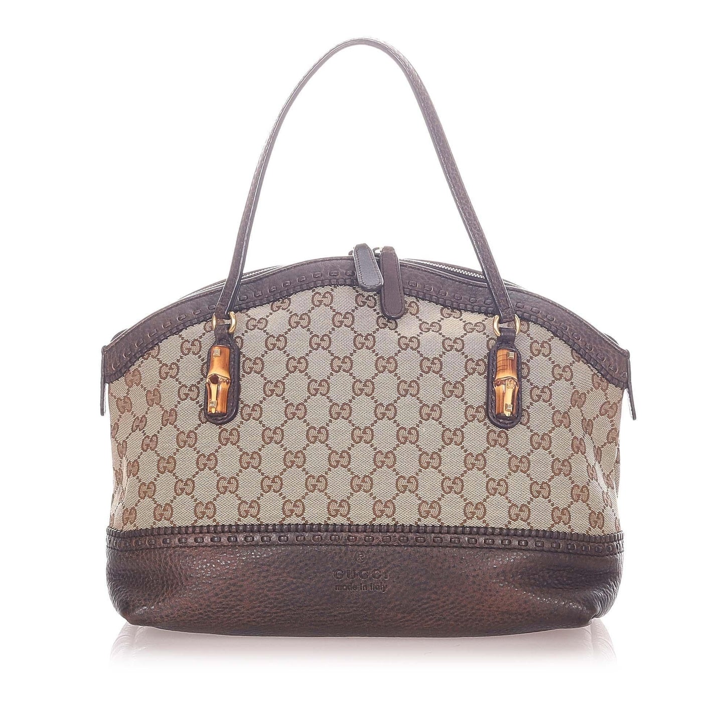 G*G Bamboo Crafty Leather Shoulder Bag (SHG-20379)
