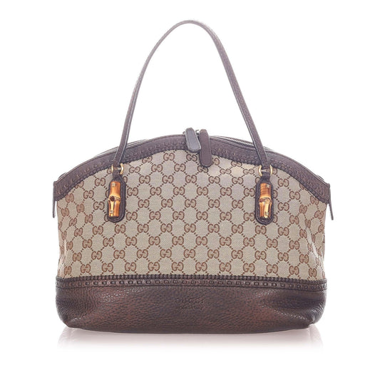 G*G Bamboo Crafty Leather Shoulder Bag (SHG-20379)