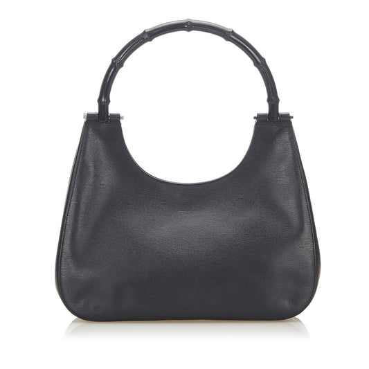 G*G Bamboo Leather Shoulder Bag (SHG-18609)