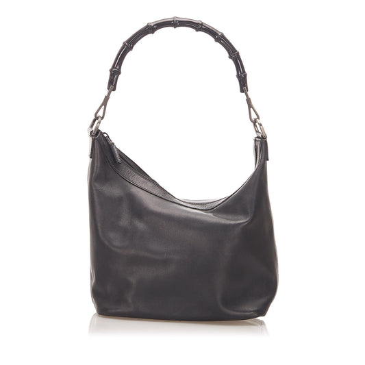 G*G Bamboo Leather Shoulder Bag (SHG-18985)