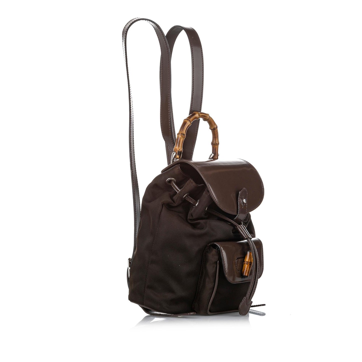 G*G Bamboo Nylon Drawstring Backpack (SHG-18571)