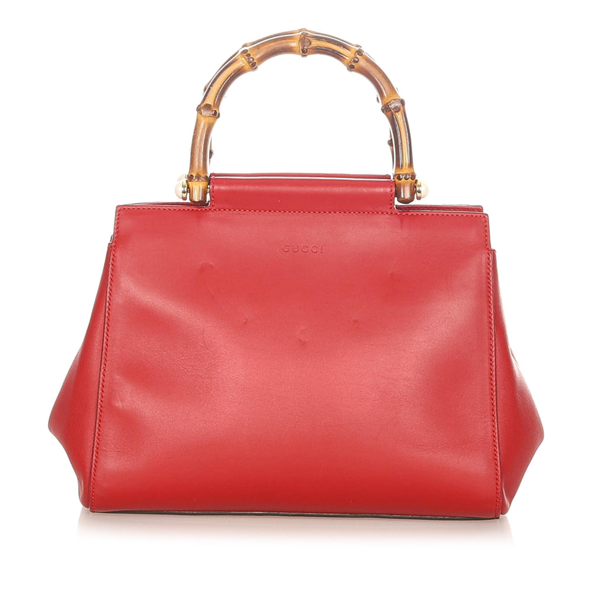 G*G Bamboo Nymphaea Leather Satchel (SHG-20627)