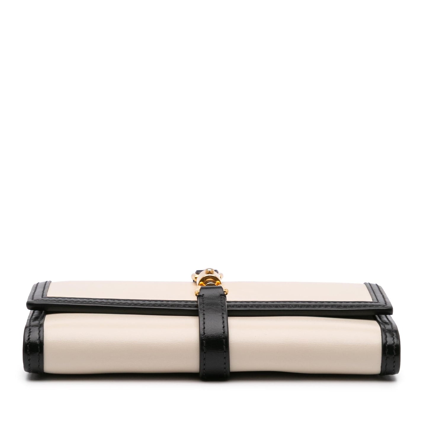 Gucci Bicolor Calfskin Jackie 1961 Wallet On Chain