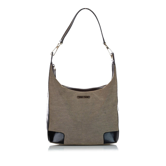 G*G Canvas Web Shoulder Bag (SHG-20774)