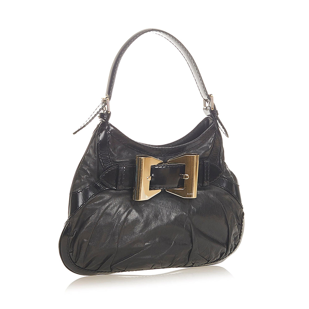 G*G Dialux Queen Leather Hobo Bag (SHG-19693)