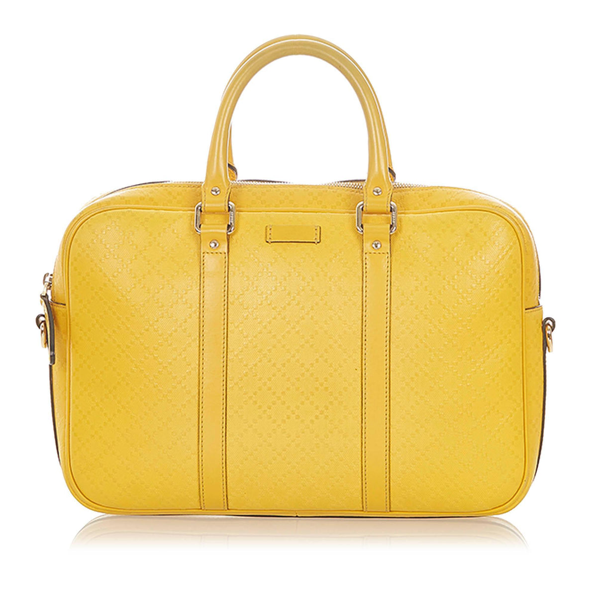 G*G Diamante Bright Leather Briefcase (SHG-19573)
