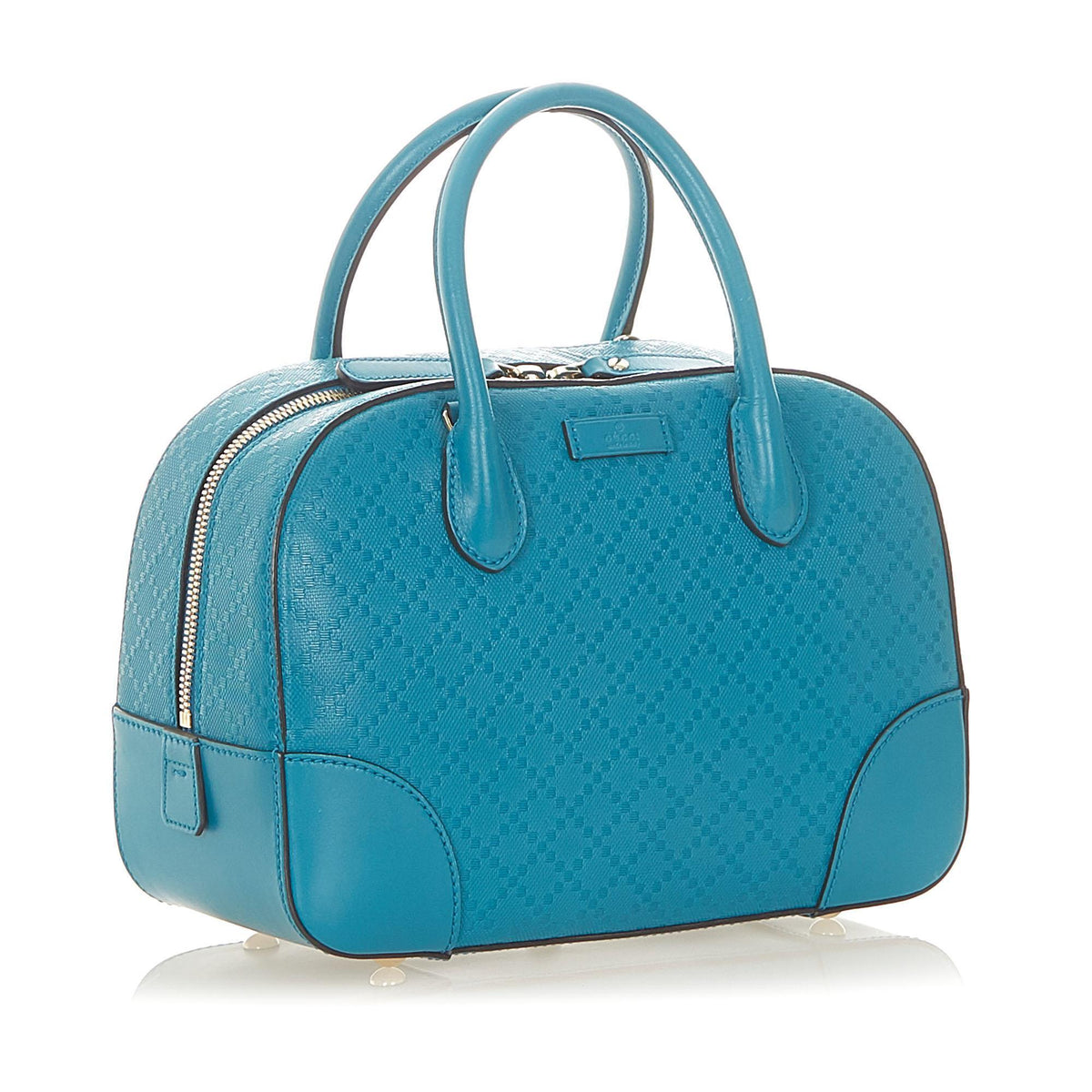 G*G Diamante Bright Leather Satchel (SHG-20003)