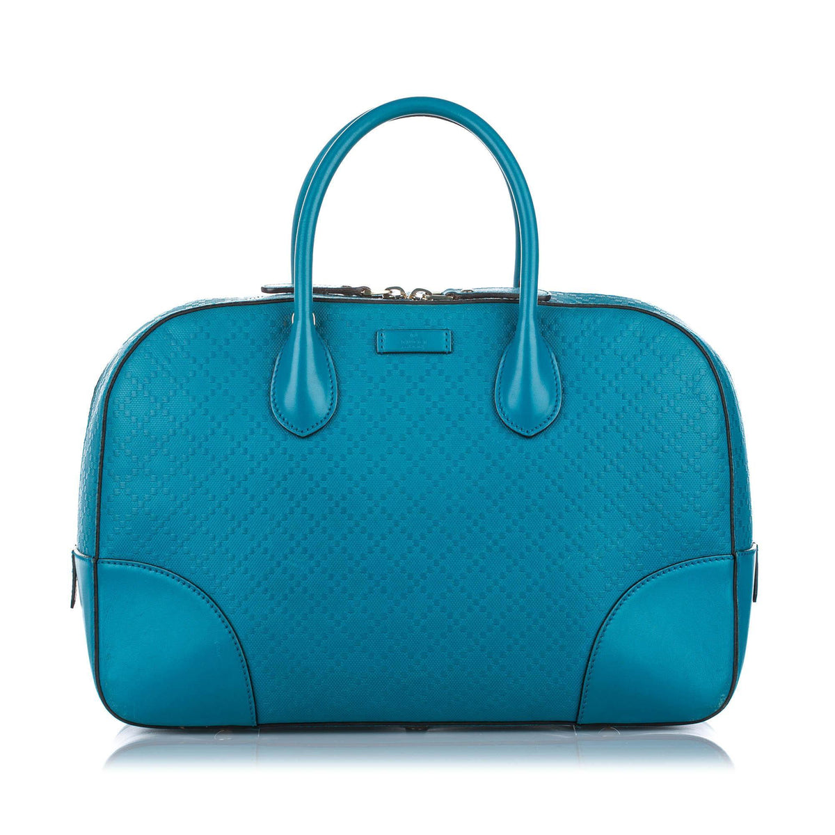 G*G Diamante Bright Leather Satchel (SHG-20332)