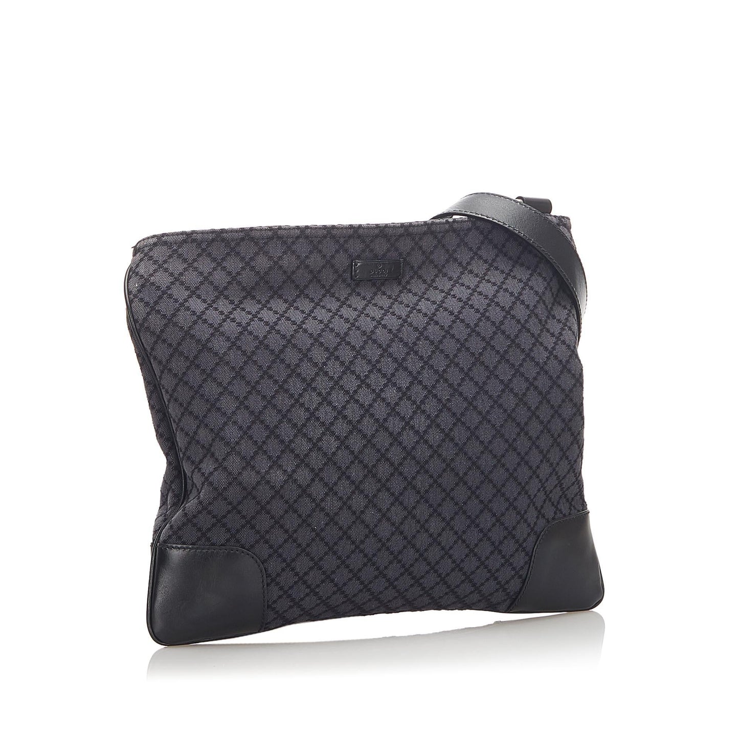 G*G Diamante Canvas Crossbody Bag (SHG-18888)