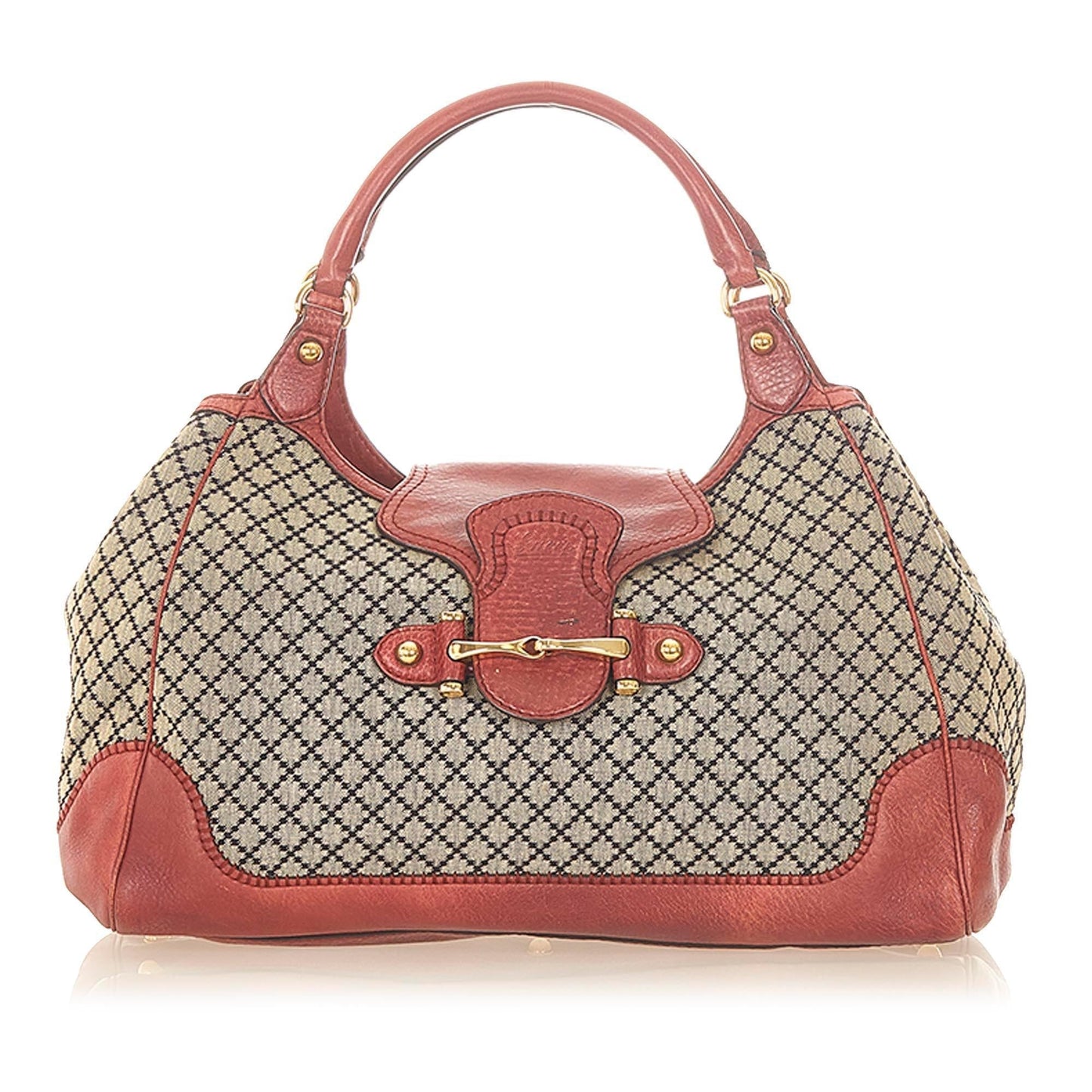 G*G Diamante New Pelham Canvas Shoulder Bag (SHG-20289)