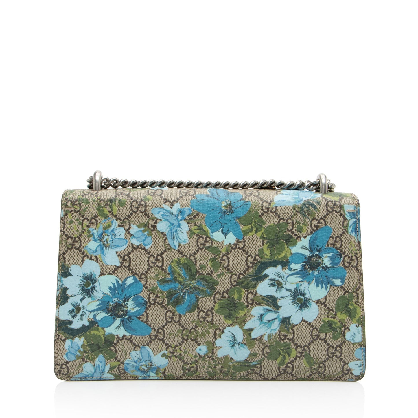 Gucci GG Supreme Blooms Embroidered Dionysus Small Shoulder Bag