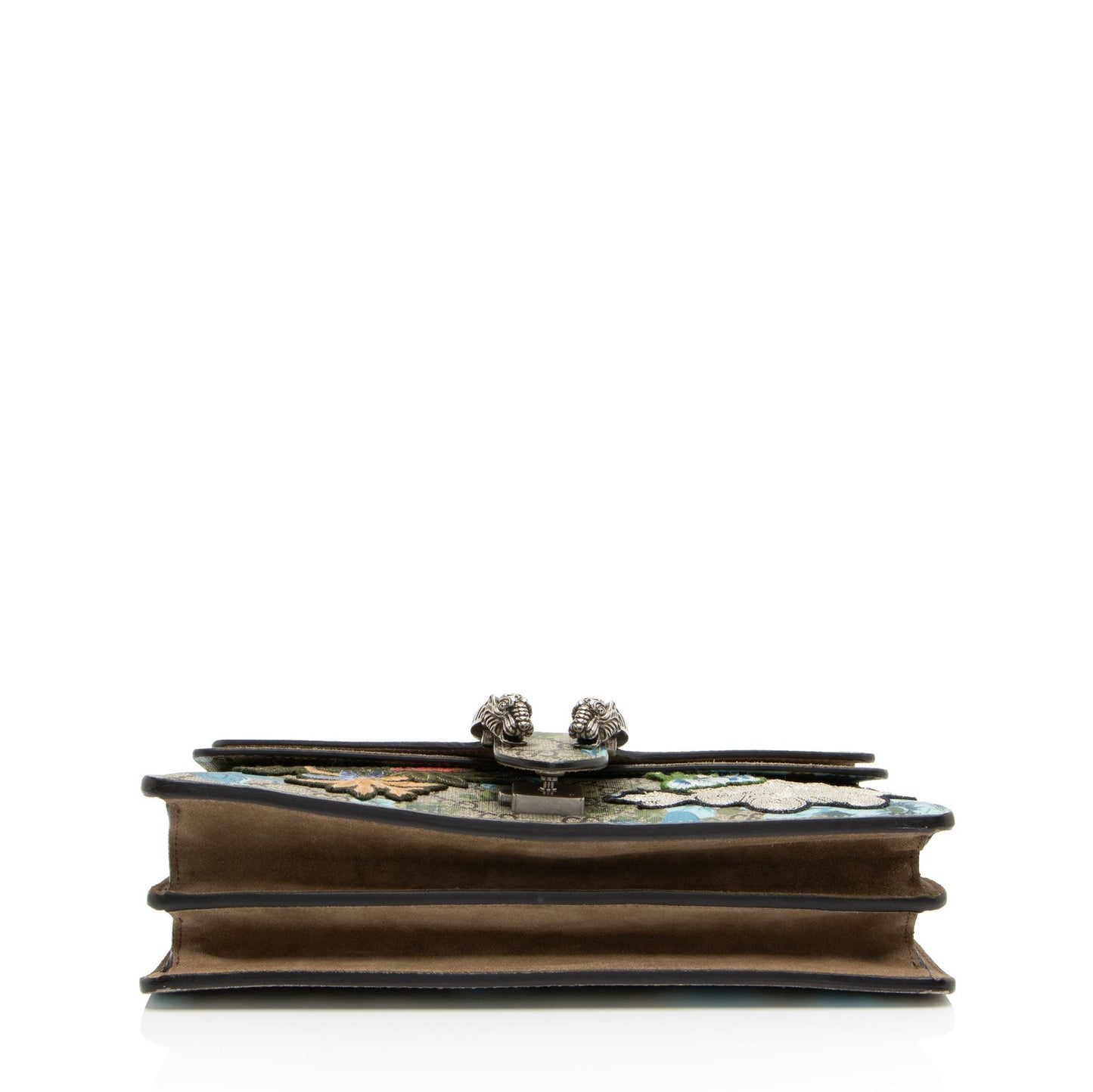 Gucci GG Supreme Blooms Embroidered Dionysus Small Shoulder Bag