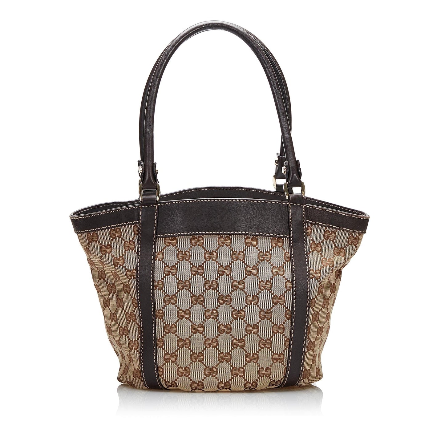 Gucci GG Canvas Abbey D-Ring Bucket Tote (SHG-URGinx)