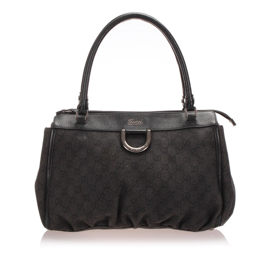 Gucci GG Canvas Abbey D-Ring Tote  (SHG-12924)