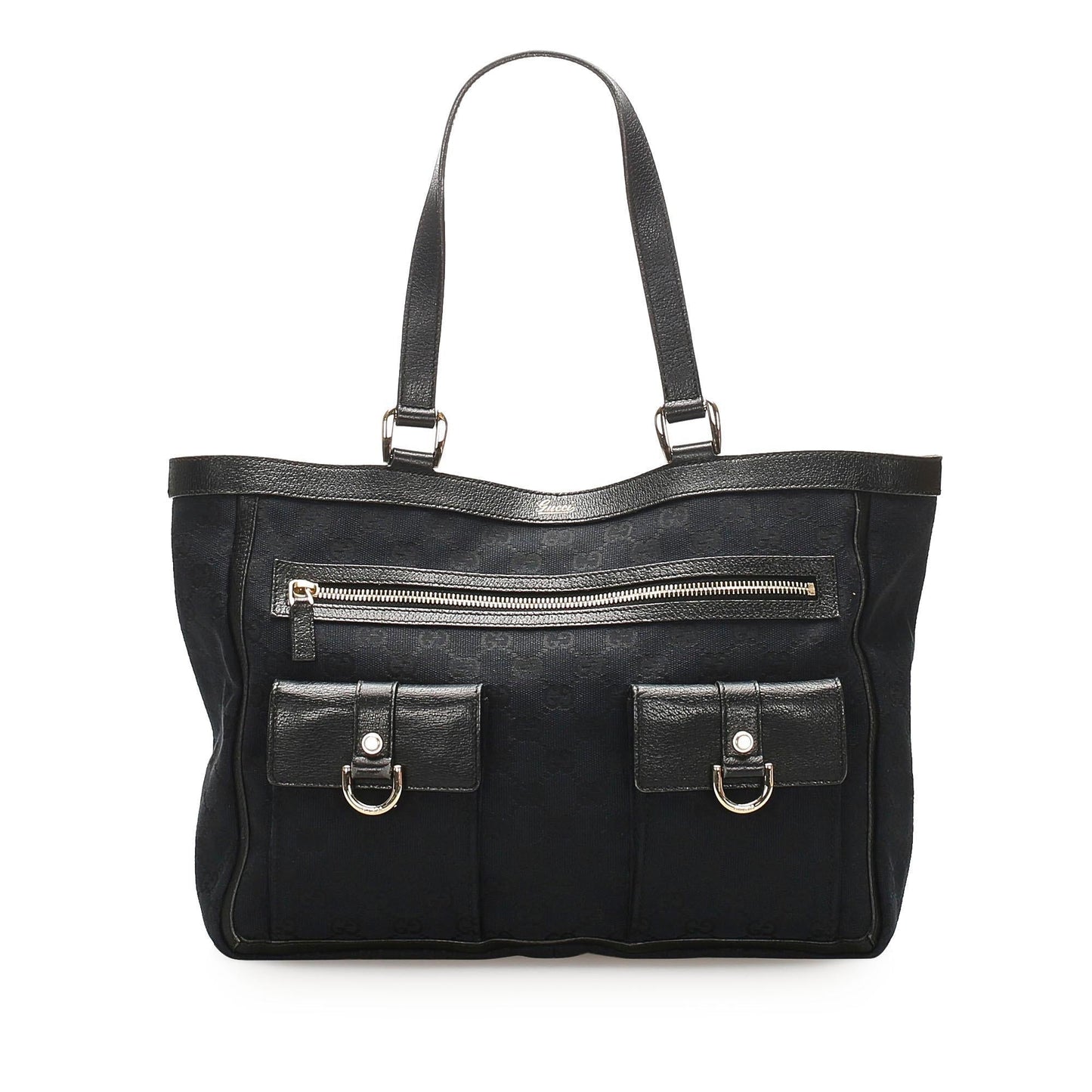 Gucci GG Canvas Abbey D Ring Tote Bag (SHG-14659)