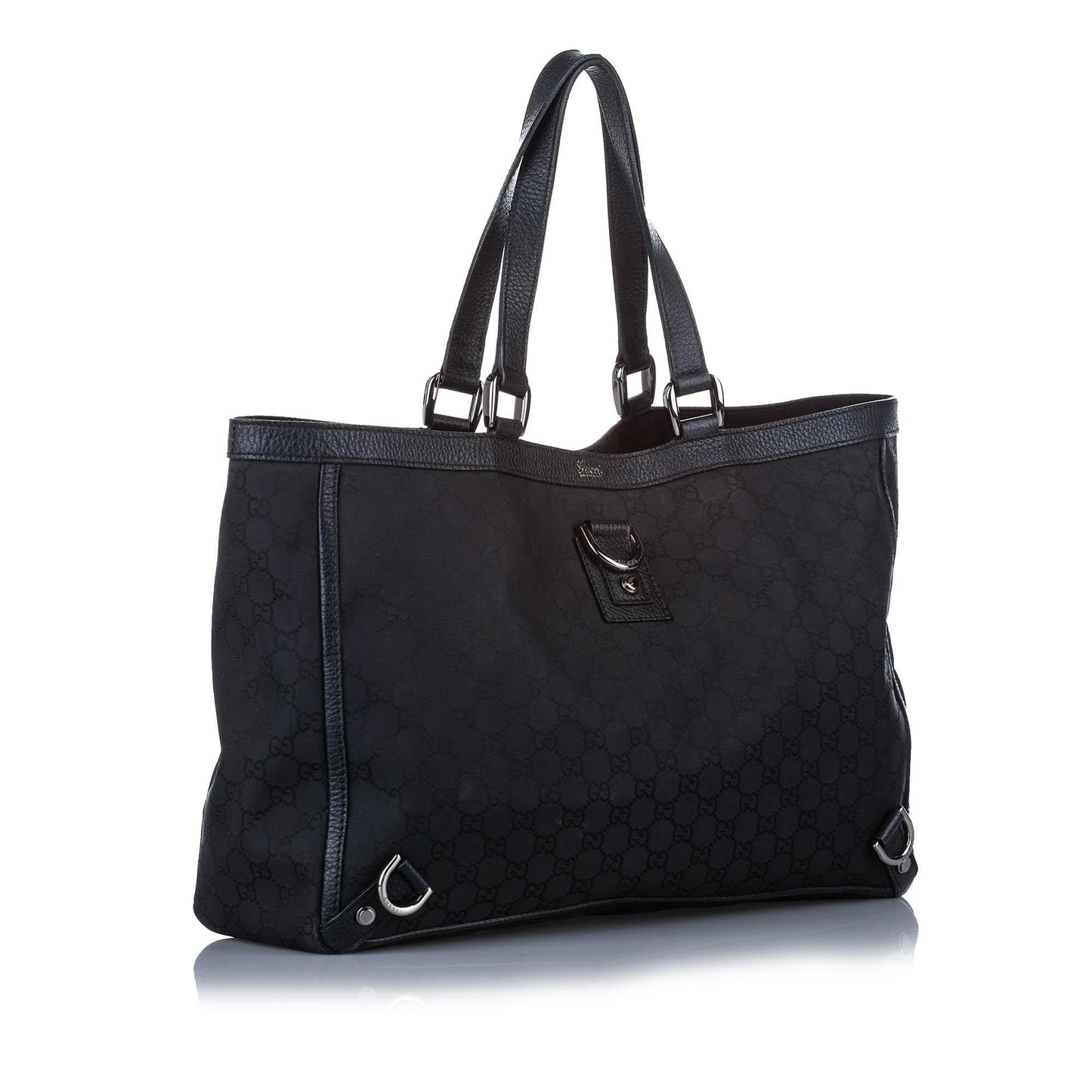 Gucci GG Canvas Abbey D-Ring Tote Bag (SHG-19515)