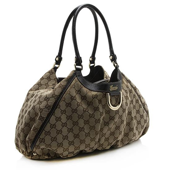 Gucci GG Canvas Abbey D-Ring Tote