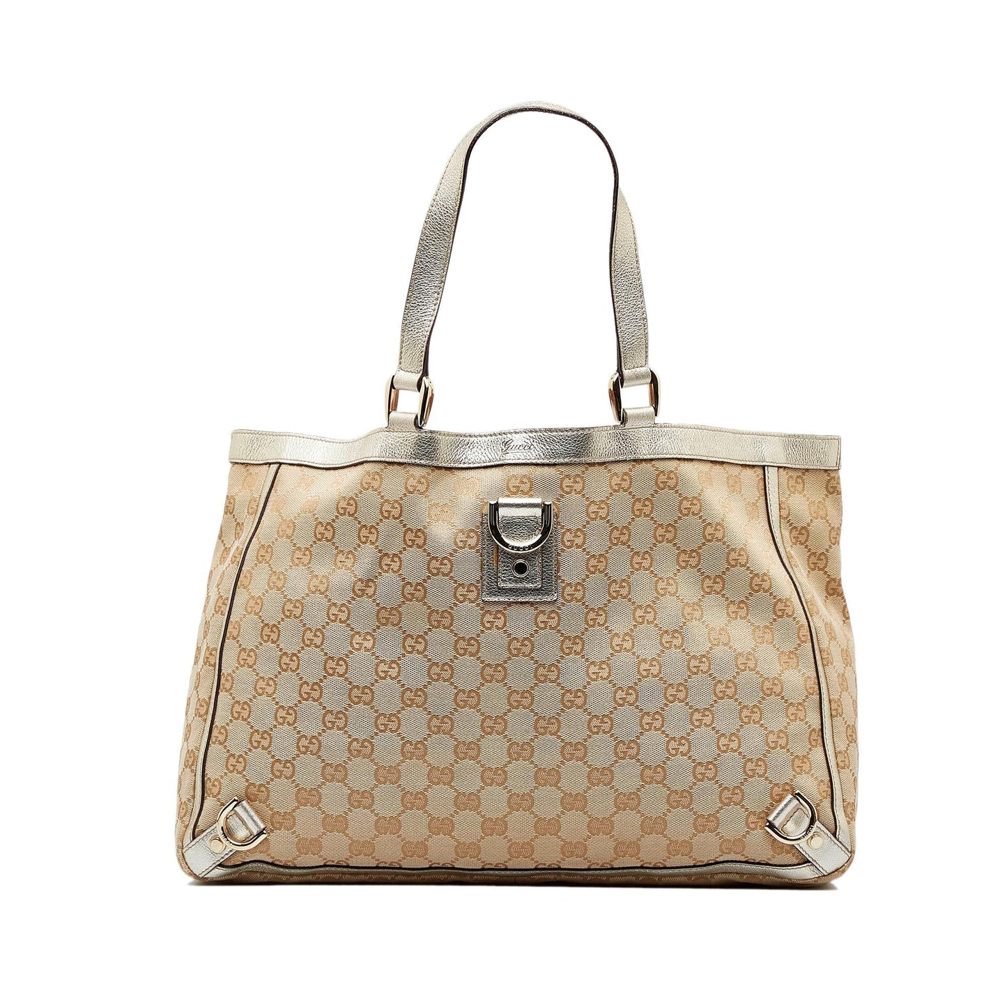 Gucci GG Canvas Abbey D-Ring Tote (SHG-OsQin9)