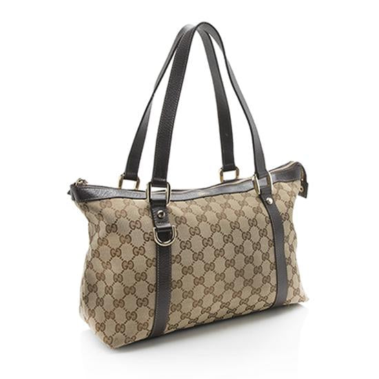 Gucci GG Canvas Abbey Medium Tote