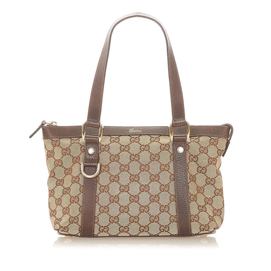 G*G GG Canvas Abbey Shoulder Bag (SHG-20138)