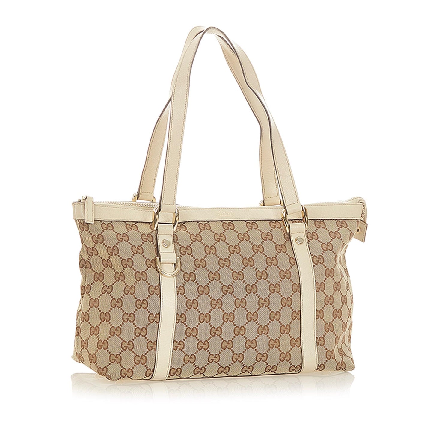 Gucci GG Canvas Abbey Tote Bag (SHG-19400)