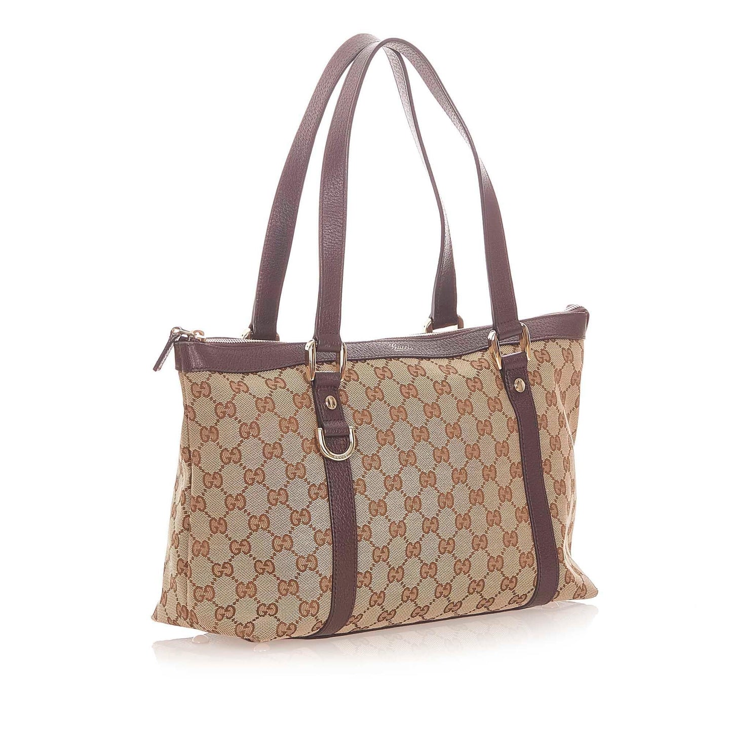 Gucci GG Canvas Abbey Tote Bag (SHG-19690)