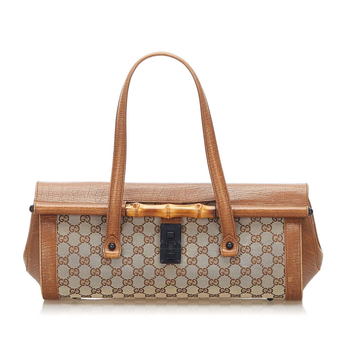 G*G GG Canvas Bamboo Bullet Shoulder Bag (SHG-18989)