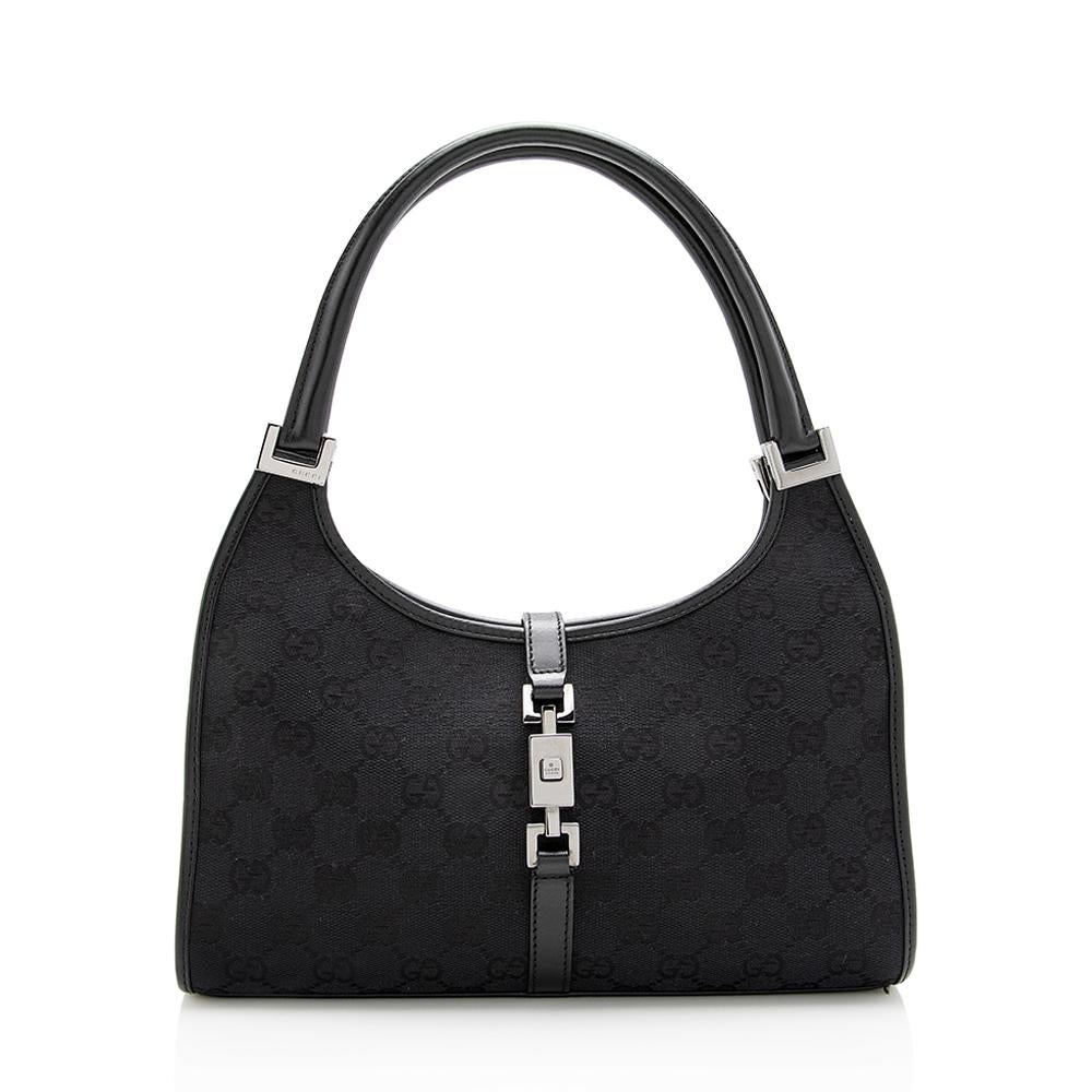 G*G GG Canvas Bardot Satchel (SHF-14553)