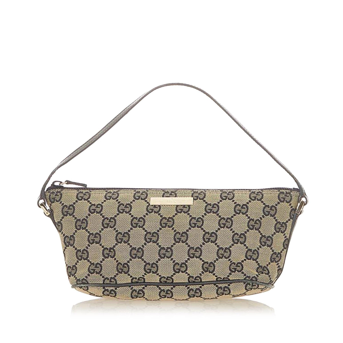 G*G GG Canvas Boat Baguette (SHG-19732)