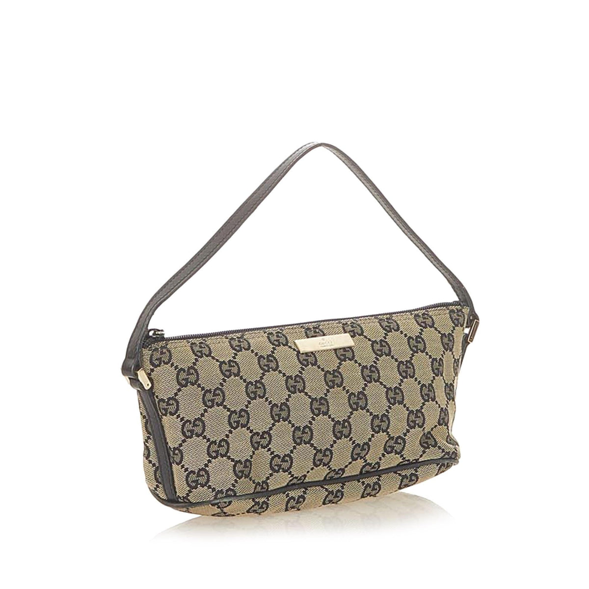G*G GG Canvas Boat Baguette (SHG-19732)