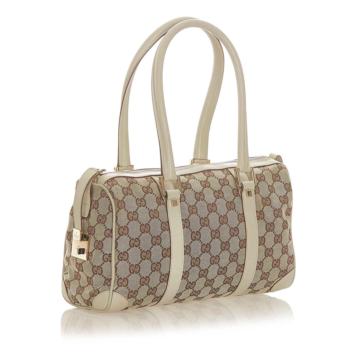 G*G GG Canvas Boston Bag (SHG-20383)