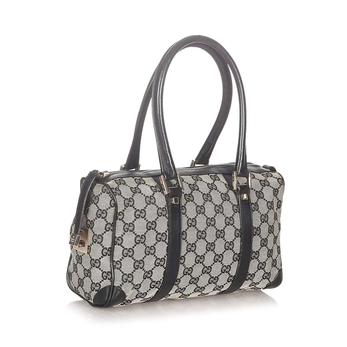 G*G GG Canvas Boston Bag (SHG-20822)