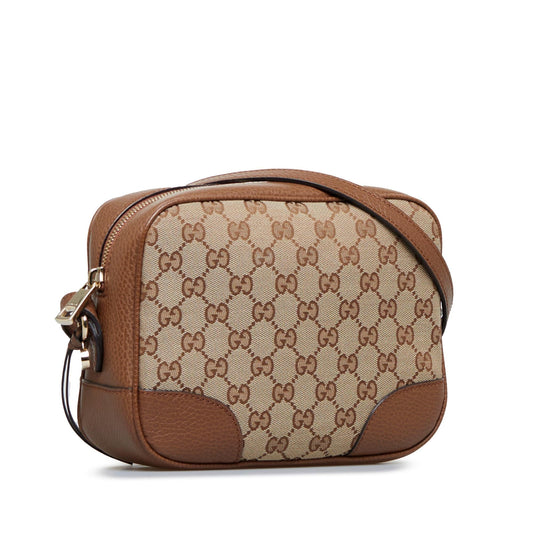 Gucci GG Canvas Bree Crossbody Bag (SHG-dKuEbG)