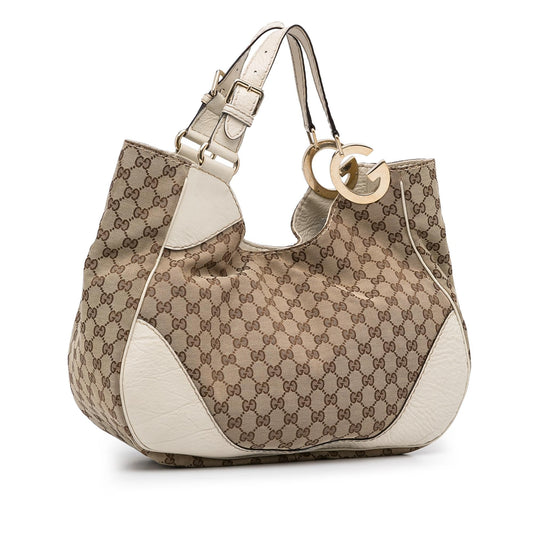 Gucci GG Canvas Charlotte Tote (SHG-V1X5T0)