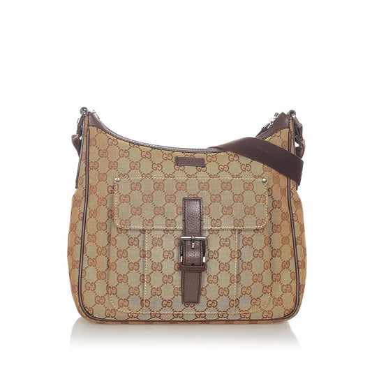 Gucci GG Canvas Crossbody Bag