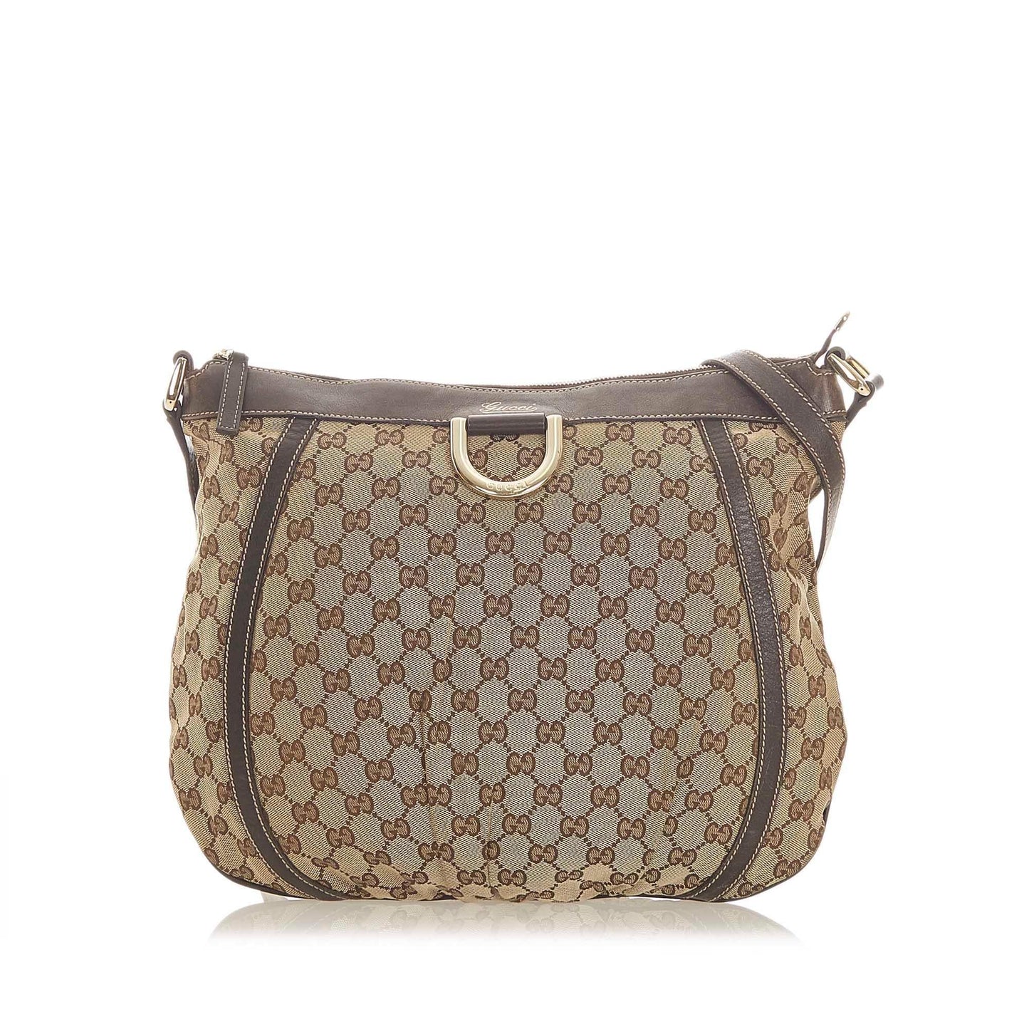 G*G GG Canvas D-Ring Crossbody Bag (SHG-19702)