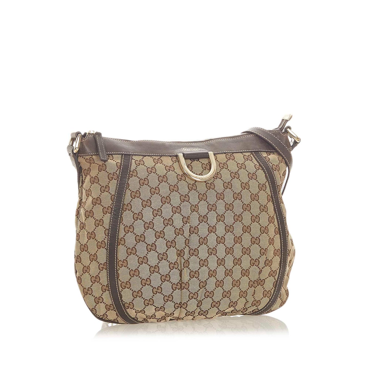 G*G GG Canvas D-Ring Crossbody Bag (SHG-19702)
