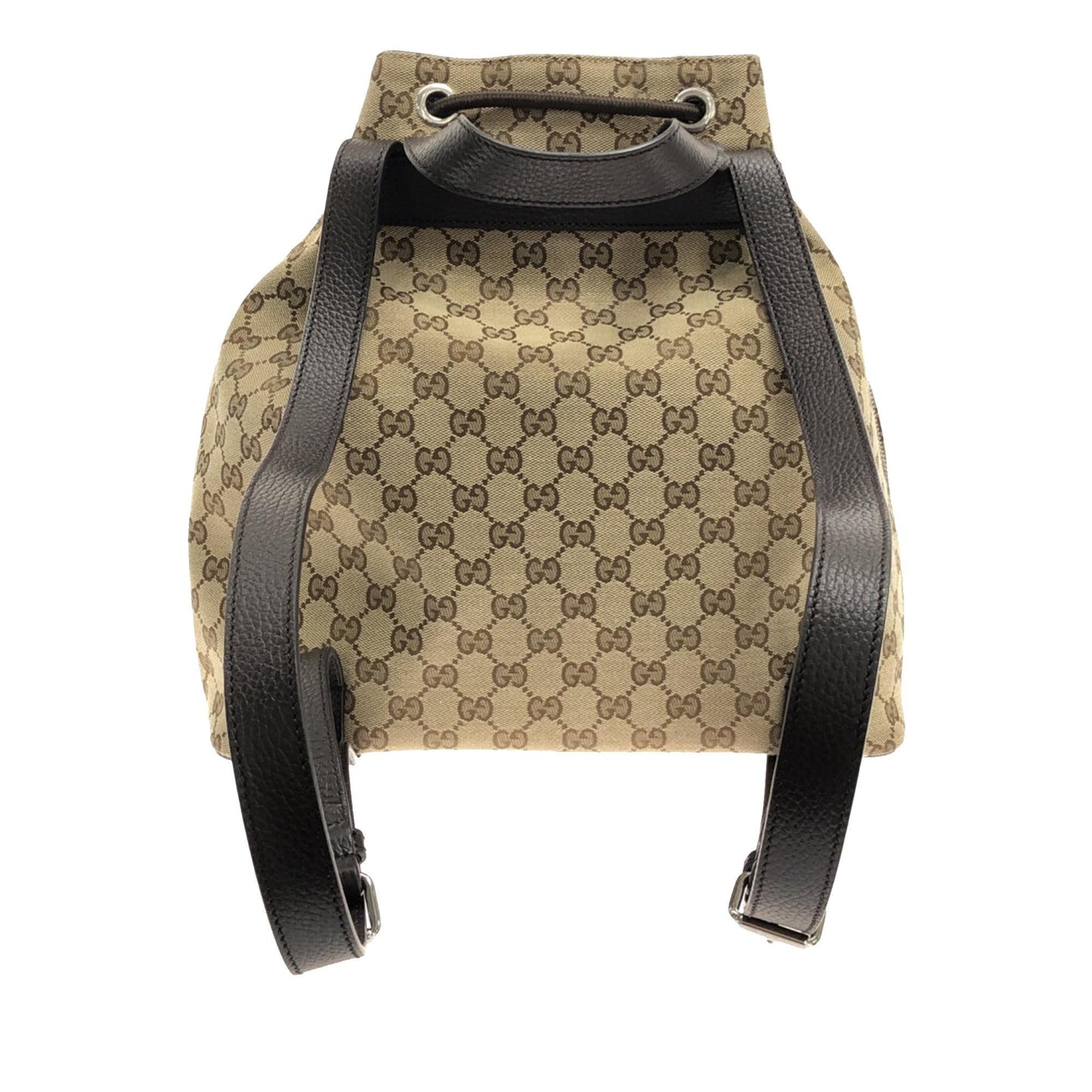 Gucci GG Canvas Drawstring Backpack (SHG-ROBSMj)