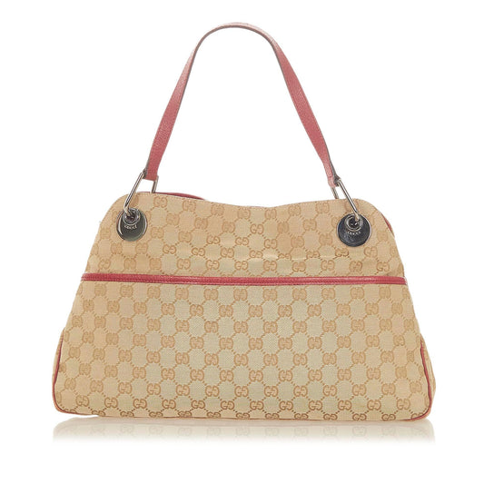 G*G GG Canvas Eclipse Shoulder Bag (SHG-20325)