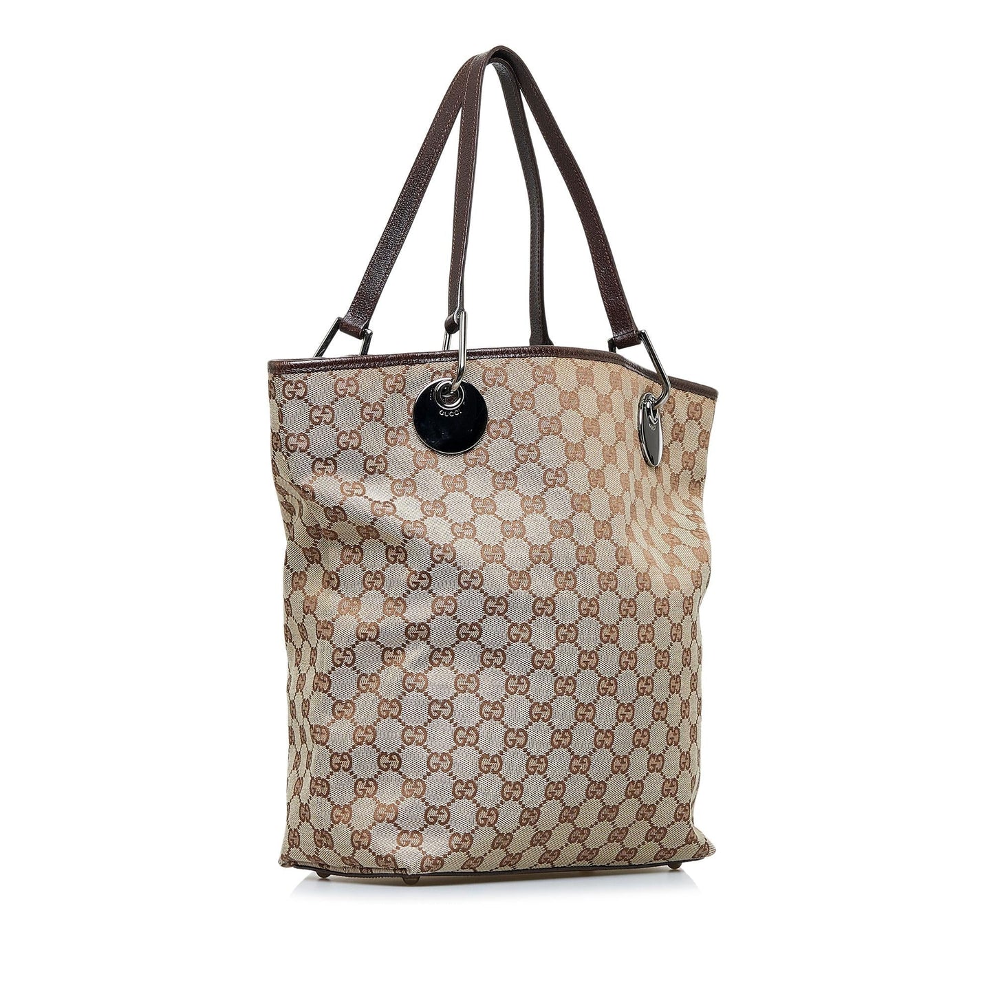 Gucci GG Canvas Eclipse Tote Bag (SHG-jVoOHK)