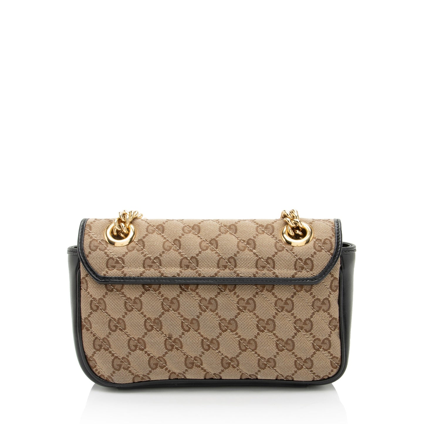 Gucci GG Canvas GG Marmont Small Flap Bag
