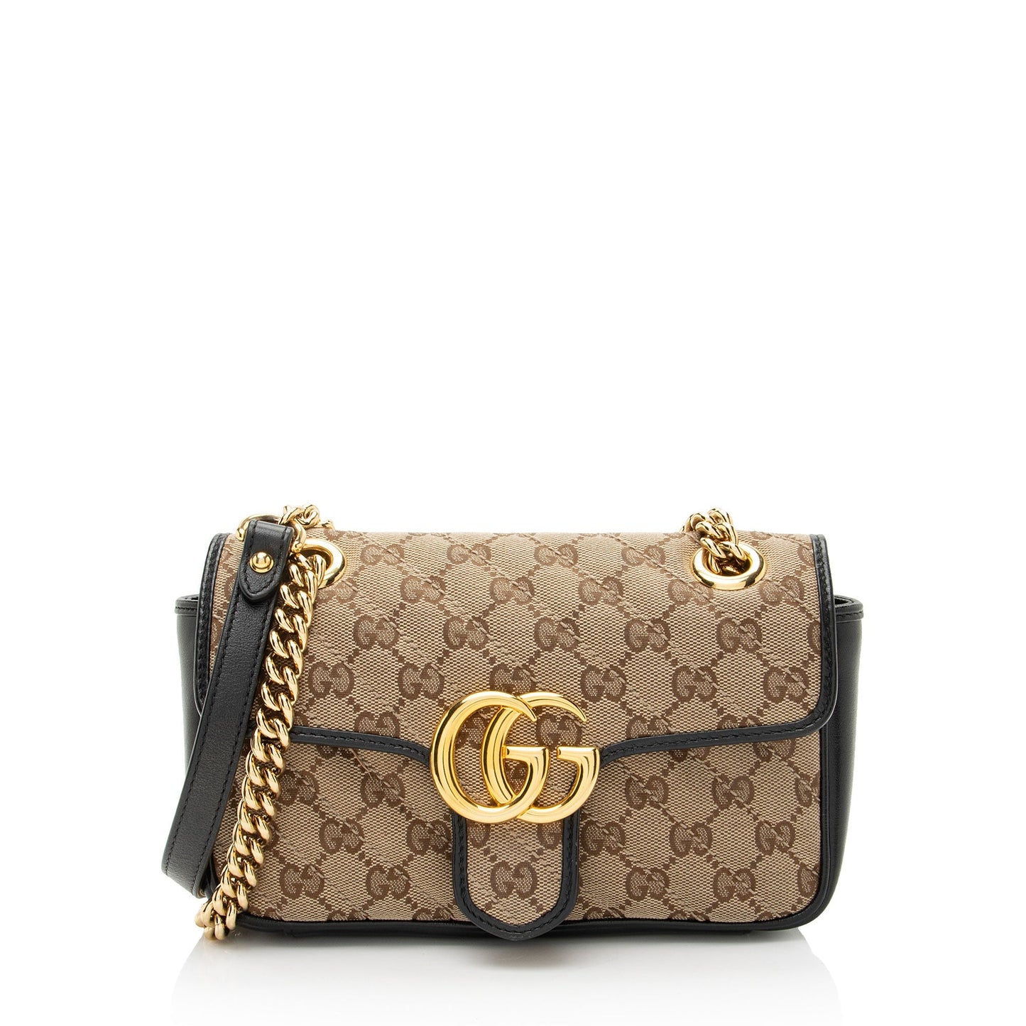 Gucci GG Canvas GG Marmont Small Flap Bag