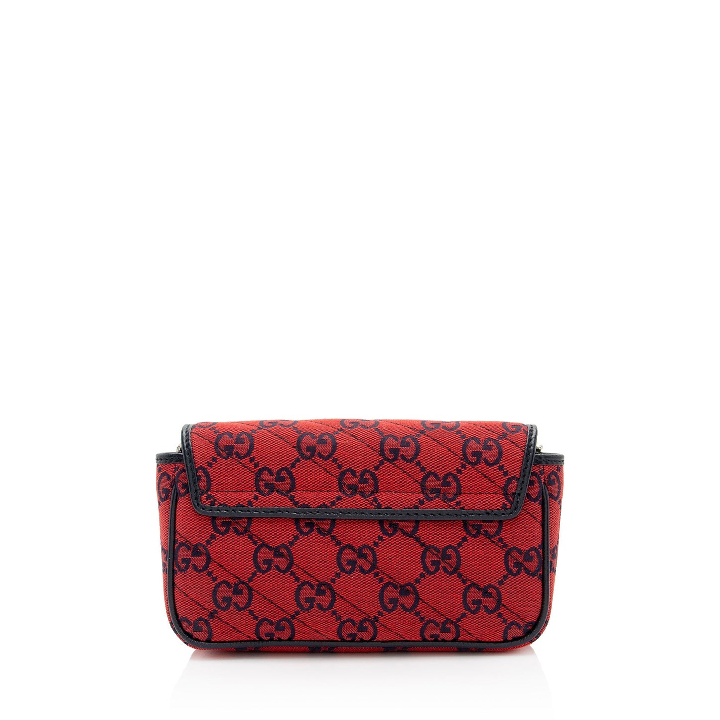 Gucci GG Canvas GG Marmont Super Mini Flap Bag