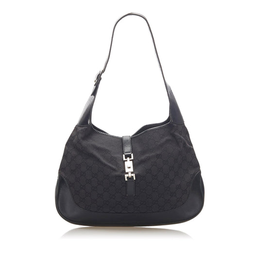 G*G GG Canvas Jackie Shoulder Bag (SHG-18796)