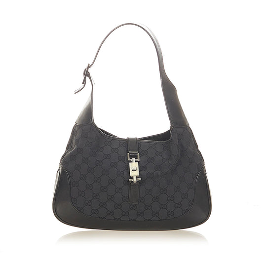 G*G GG Canvas Jackie Shoulder Bag (SHG-19171)